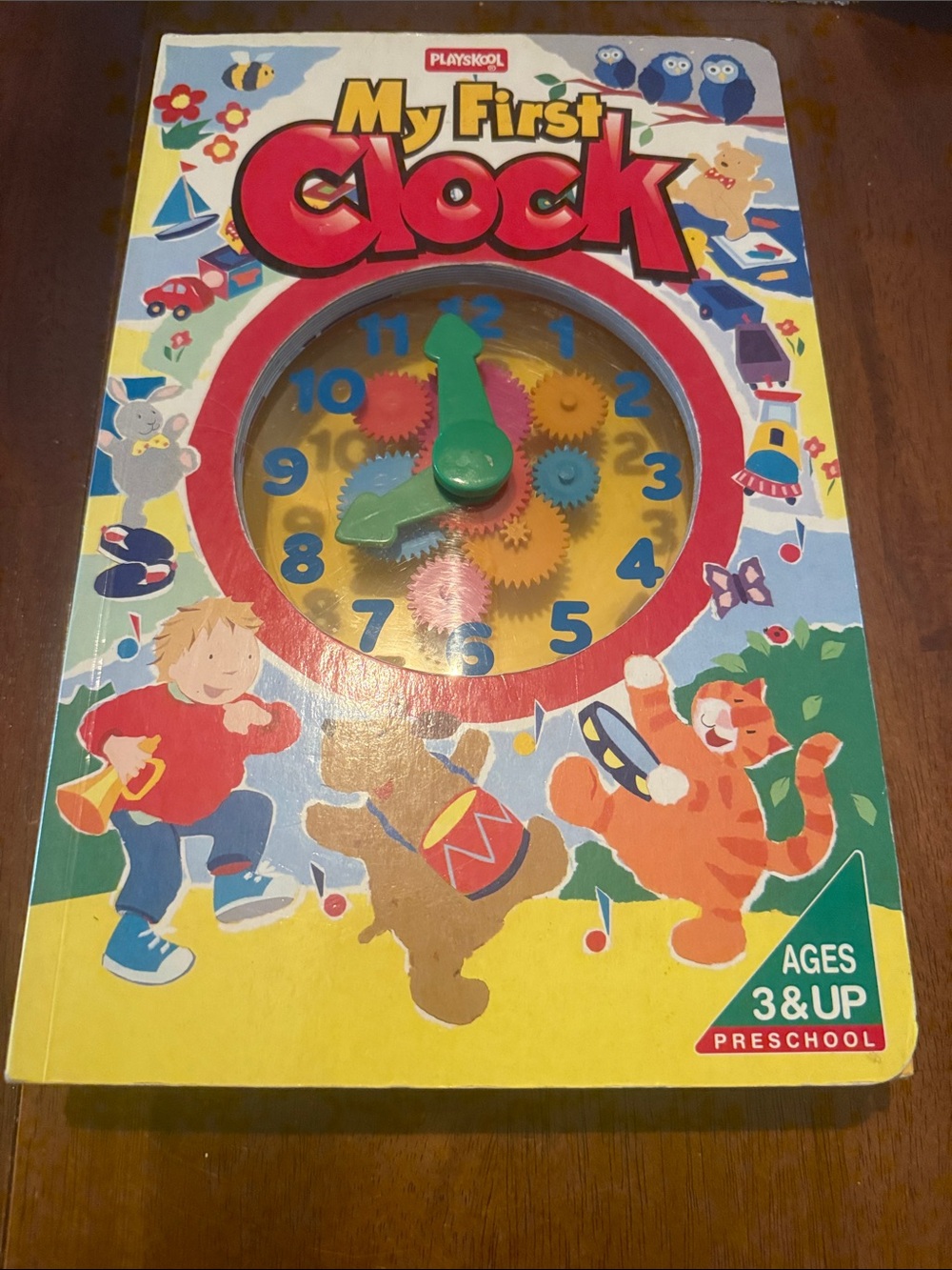 1997 Playskool - My First Clock Book